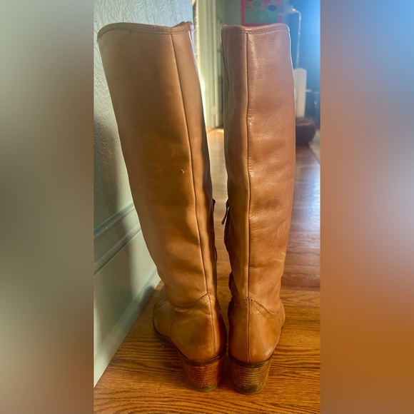 Sam Edelman Tan Leather tall boots, size 10 - Picture 3 of 9